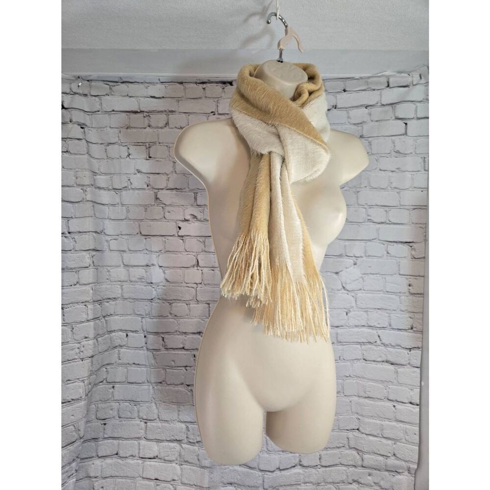 Echo Women's Beige Rectangular Scarf